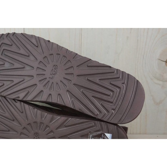 UGG HARKLEY SUEDE ESPRESSO LACE UP BOOTS MENS US 14 nib - Picture 6 of 9